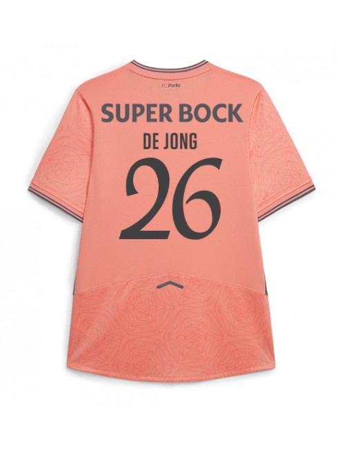 Porto Luuk de Jong #26 Auswärtstrikot 2025-26 Kurzarm Porto Luuk de Jong #26 Auswärtstrikot 2025-26 Kurzarm